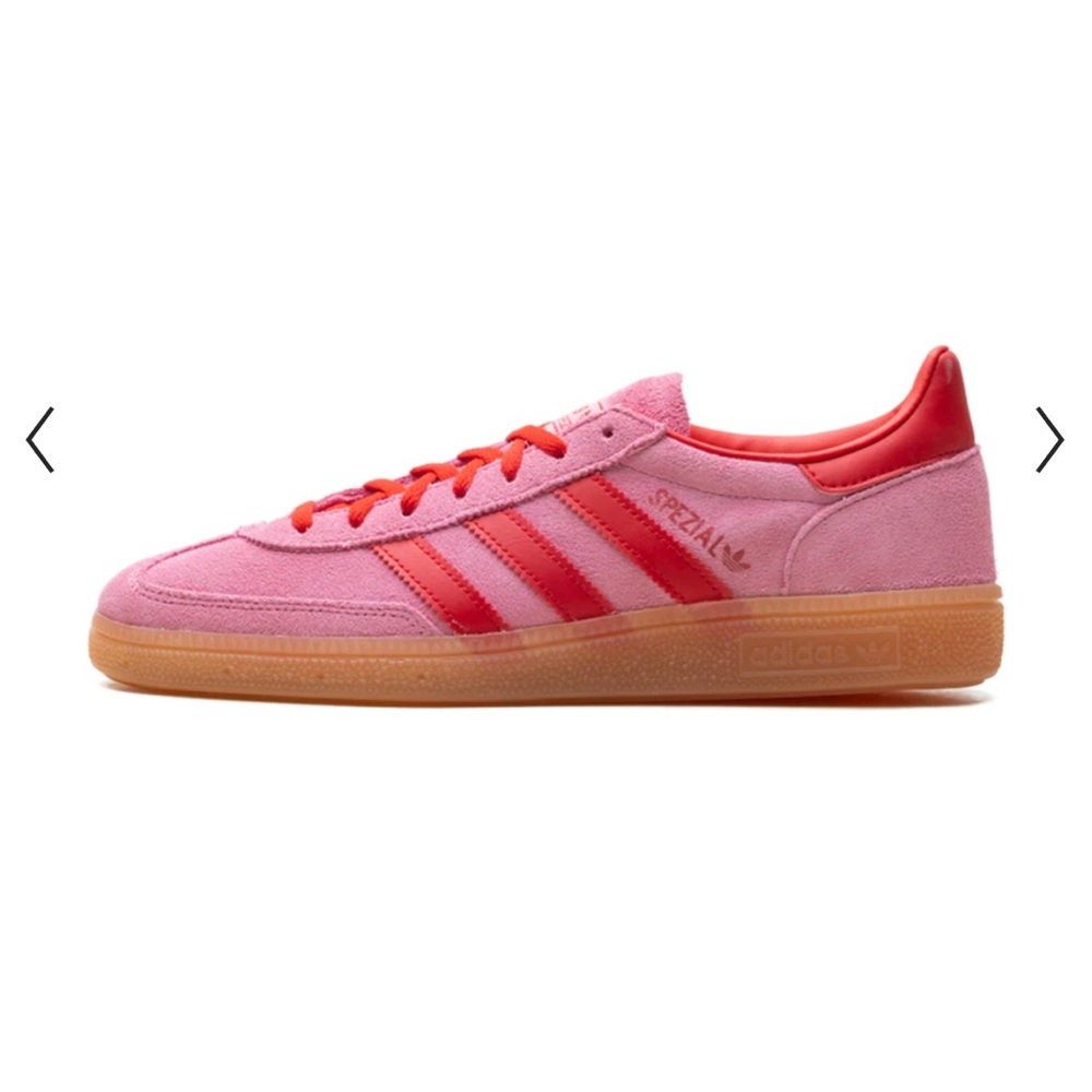 Adidas Spezial Pink and Red Shoes